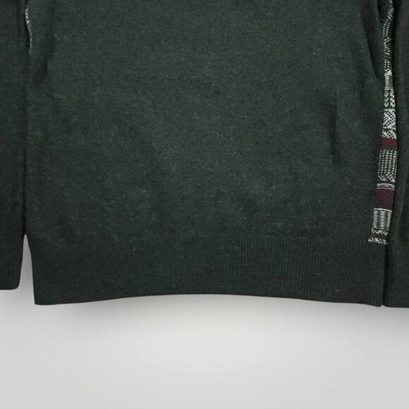 Banana Republic Sweater Mens L Nordic Merino Wool Blend Crew Neck Pullover Gray - Picture 9 of 9